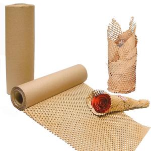 China Uncoated Rectangle 50CM*100M Custom Wrap Paper Roll Eco Friendly on sale