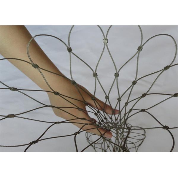 Aviary 1.2mm-4.0mm Stainless Steel Wire Rope Mesh Net Customization