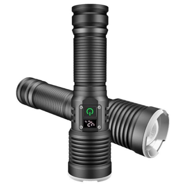 LED Flashlights High Lumens Rechargeable with Zoomable for Camping