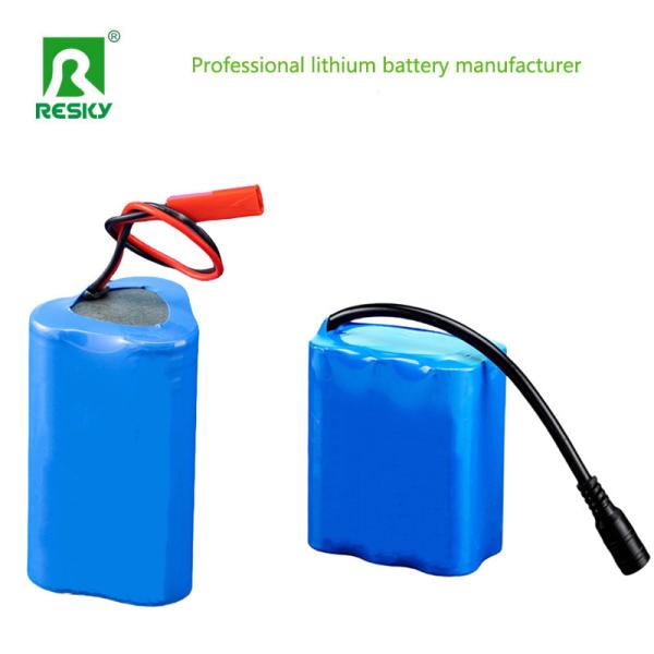Rechargeable INR18650-35E 3s1p 11.1v 3500mAh Lithium Ion Battery Pack For Bike Light