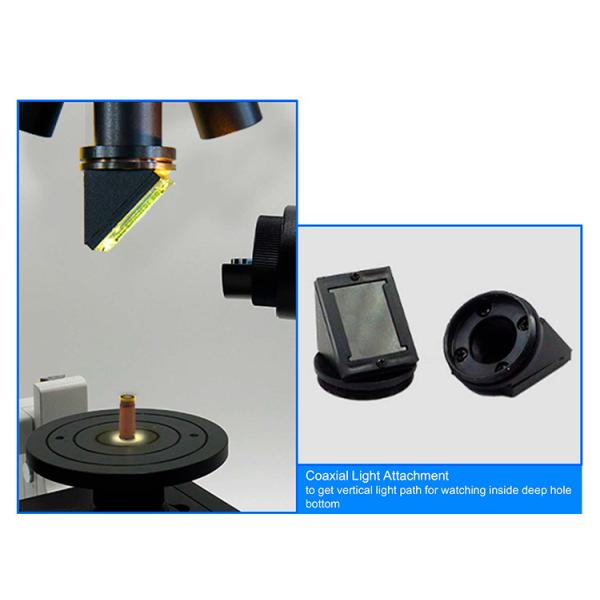 Motorized Digital Forensic Comparison Microscope with High Resolution CCD Camera and LED Illumination for Laboratory Research