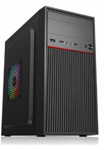 China Standard ATX Power Supplies Computer Case With 12cm And 8cm Fan Mounts On The Front Left Side And Rear on sale