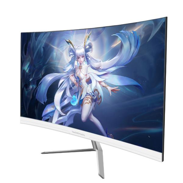 144HZ 24 Inch IPS Curved Computer Monitor High Refresh Rate With VGA SPK