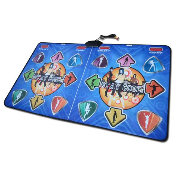 Colored TV PC USB Plug And Play Dance Mat With 1.8m Cable 83*163cm