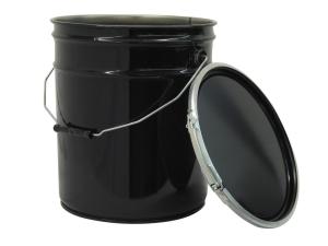Wholesale Round Tapered Tinplate Pail with Rubber Gasket Lid from china suppliers