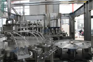 China 38mm Bottle Neck 24 Head Juice Filling Machine With Temperature Control on sale