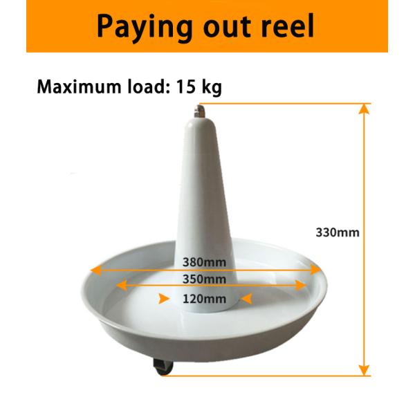 13KG Products Bearing Wire Pay-off Stand for Professional Stripping and Crimping