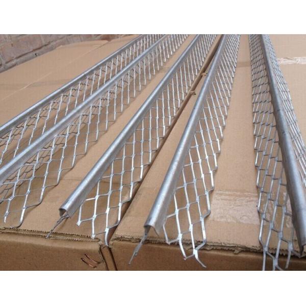 3cm Wings Metal Angle Bead Hot Dip Galvanized Drywall Protection 2.7m 50-80 Pcs / Box