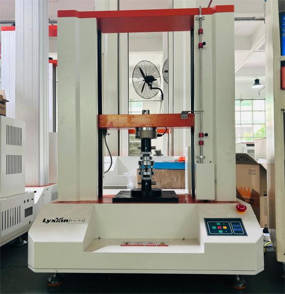 Universal Testing Machine For Rubber Pad Resilience Computer Servo 2KN Capacity