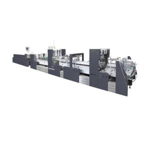 China Auto Corrugated Gearbox Box Folder Gluer Machine For 1200mm Cartons on sale