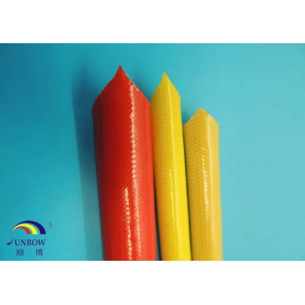 Benzene Oil Resistance Pu fiberglass Sleeve for electric wires