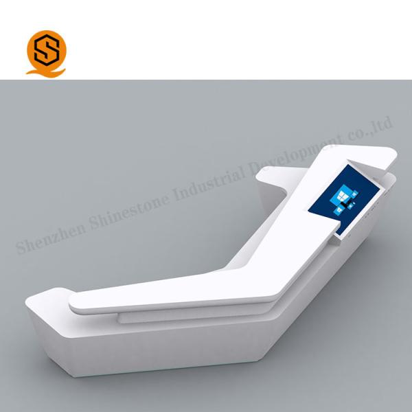 Quality OEM ODM Solid Surface Reception Desk for sale