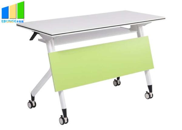 Quality Office Furniture Partitions Folding Desk Foldable Training Table Computer Foldable Training Table for sale