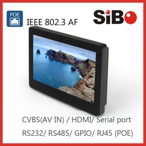 Wholesale 7&quot; Android Touch Monitor With Open Frame / Inwall Android And POE from china suppliers