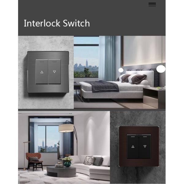 OEM ODM Electrical Wall Switch , Laffey Smart Curtain Switch