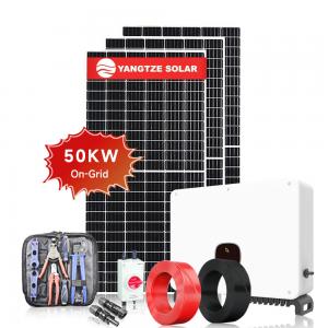 China INVT 50kw On Grid Solar System Kit Green Energy Solar Inverter Companies on sale