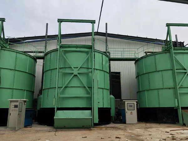 Latest 10m³ Height 11m Chicken Manure Fermentation Equipment