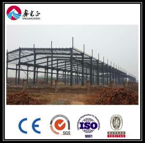 China Customized Prefab Warehouse Building Steel Structure With Insulated Panels on sale