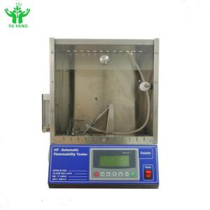 Wholesale ASTM D1230 Automatic Flammability Tester Operating Procedure Of 45 Degree from china suppliers