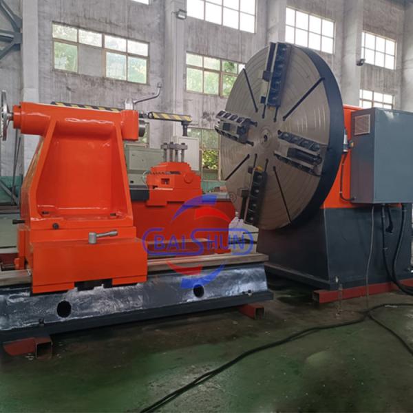 High Precision Metal Turning Lathe Horizontal Face Lathe For Flange