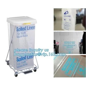 Medical consumables biohazard waste disposal supplies, LDPE plastic medical