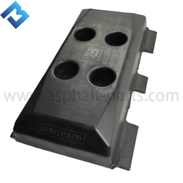 ABG Dynapac Bomag asphalt paver spare parts replacement unify rubber track shoe