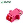 Buy cheap OM4 Integrally-Formed LC Duplex Fiber Optic Adaptor without Flange from wholesalers