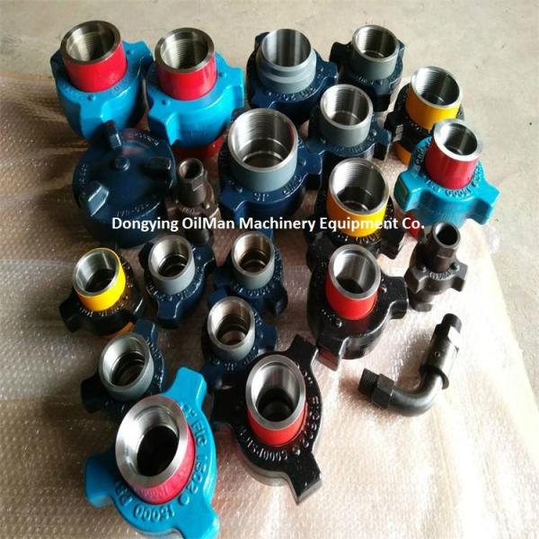 High Pressure Wellhead Assembly , Weco Fig 1502 Hammer Union