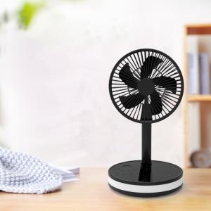 China Air Cooling Portable Table Fan With Battery Rechargeable FCC on sale