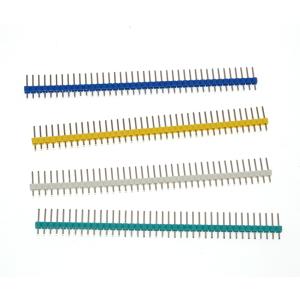 China OKYSTAR Single Row 2.54mm 40 Pin Header Connector on sale