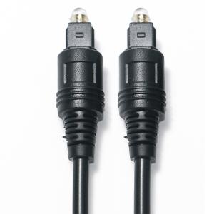 Wholesale [ Factory Outlet ] Toslink Cable Digital Optical Audio Black Cable OD4.0 PVC For TV Sound Bar AV Receiver Game Console from china suppliers