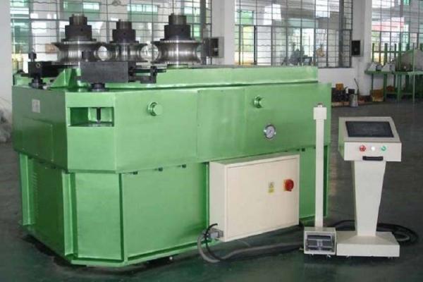 Section Profile Pipe CNC Rolling Machine Three Rolls Horizontal Hydraulic Sheet