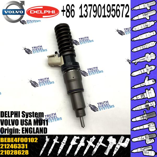 Direct Sale Diesel Fuel Injector 21246331 21028628 BEBE4F00102 For VOL MD11 US07