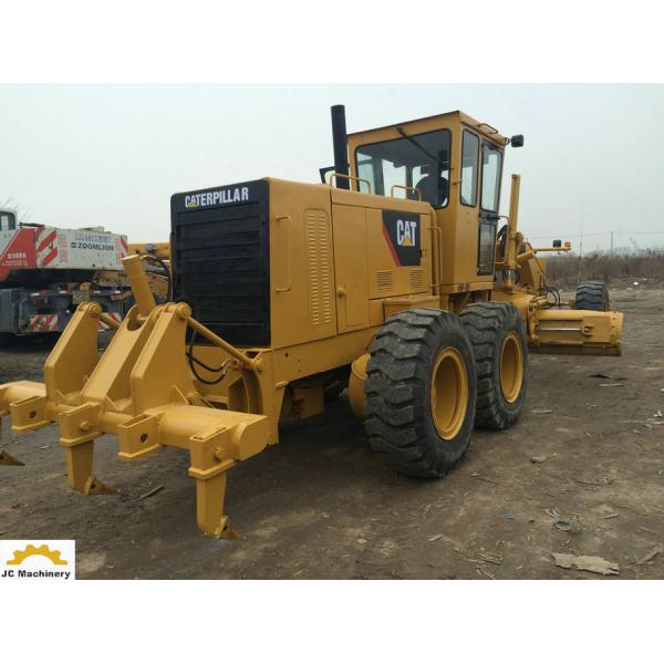 123 Kw Used CAT Motor Grader , 140H Second Hand Grader Low Working Hours
