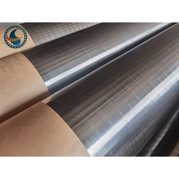 CE Stainless Steel 0.25mm Slot Johnson Wire Screen For Farm Irrigation