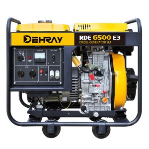 China 5KW 19.6A Single Phase Portable Standby Generator on sale