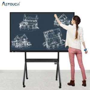 China 65 Inch IR Interactive Whiteboard Teaching Interactive Monitor FCC on sale