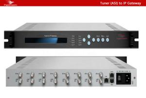 Wholesale 16*Tuners DVB-S/S2/T/T2/C/ISDB-T Option Satellite Headend IP TV Tuner DVB S2 IP Gateway from china suppliers