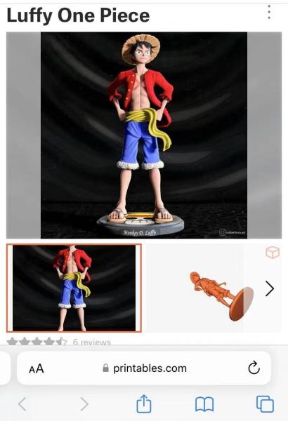Quality CNC Tooling Machine Plastics Resin Titanium 3D Printing Prototype for Anime Action Figure for sale