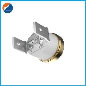 Durable Copper Head Ceramic KSD301 Bimetal Thermostat 16A 250V Temperature