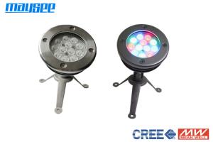 China High Bright RGB LED Pool Light , Waterprrof CREE XPE LED Aquarium Light 36W on sale
