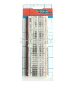 Wholesale Bb830 Transparent Soldered Breadboard Inserted For Building / Testing Circuits from china suppliers