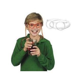 Wholesale SILLY CRAZY GLASSES STRAWS promotion gift from china suppliers