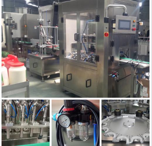 Quality Customized Capacity Bottle Filling Line Automatic Paste Filling Machine for sale