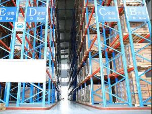 Wholesale 50mm Pitch VNA Racking Customized Narrow Aisle Racking System from china suppliers