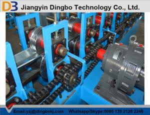 Flatness Z Purlin Roll Forming Machinery With 15 Rows Rollers
