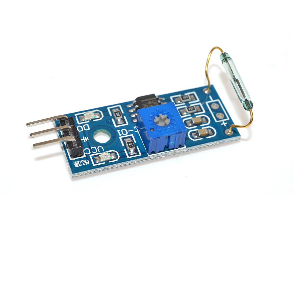 1.5 M Reed Sensor Module Magnetic 3.3 V-5 V Reed Switch Sensors For Arduino