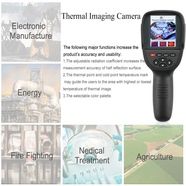 HT-18 Handheld IR Digital Thermal Imager Detector Camera Infrared Temperature Heat with storage match Seek/FLIR Thermal