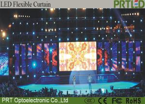 China Grid P10 Flexible LED Screen Full Color Easy Install For Concert Event on sale