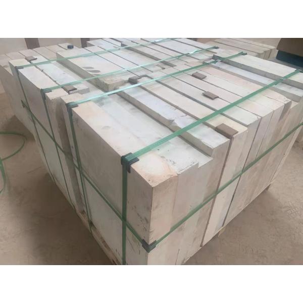 44-50% Al2O3 Content Fused Electrocast Zircon Corundum Brick For Glass Melting Furnace Second Hand From Henan Refractory